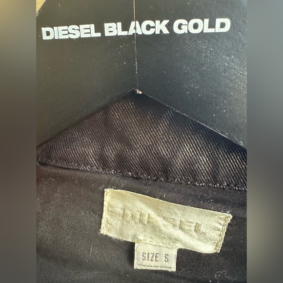 DIESEL BLACK GOLD almost VINTAGE (16 years old) jumpsuit style rock & roll - Picture 9 of 11